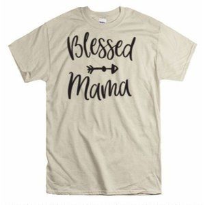 Blessed Mama, Women's T Shirt, Mom Shirt,